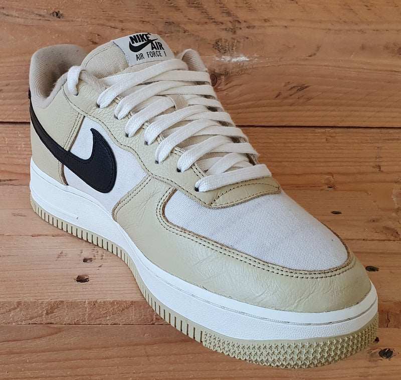 Nike Air Force 1 Low Leather Trainers UK9.5/US10.5/EU44.5 DV7186-700 Team Gold