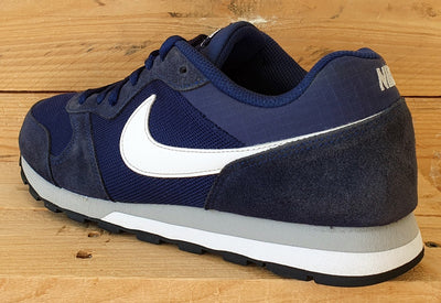 Nike MD Runner 2 Low Textile Trainers UK7/US8/EU41 749794-410 Midnight Navy