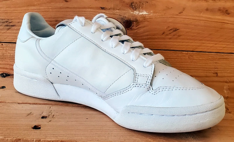 Adidas Continental 80 World Famous Leather Trainers UK9/US9.5/EU43 FV3743 White