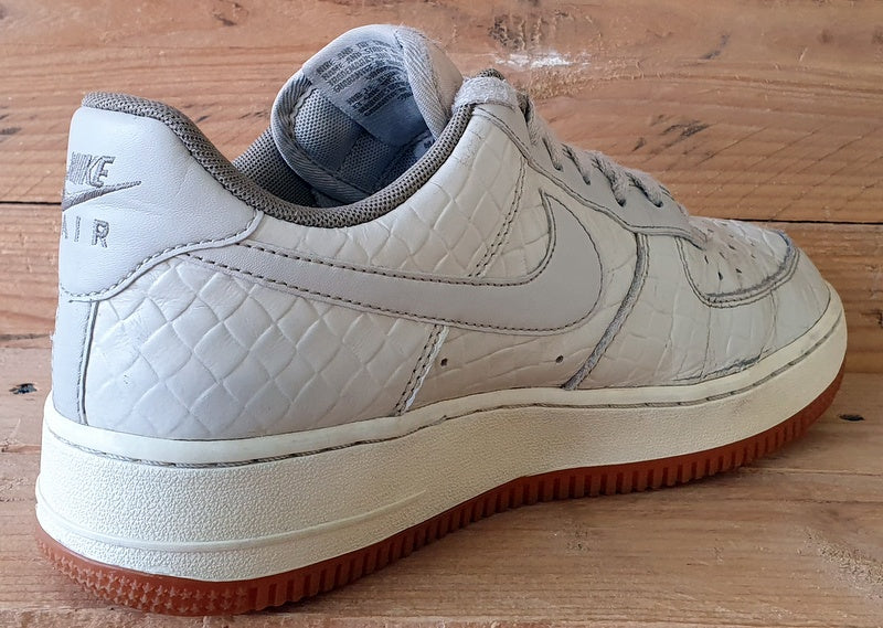 Nike Air Force 1 '07 Low Trainers UK5/US7.5/EU38.5 616725-112 Premium Oatmeal