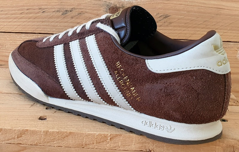 Adidas Originals Beckenbauer Low Suede Trainers UK9/US9.5/EU43 G96460 Brown