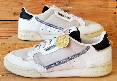 Adidas Continental 80 Low Leather Trainers UK9.5/US10/EU44 FY6666 White