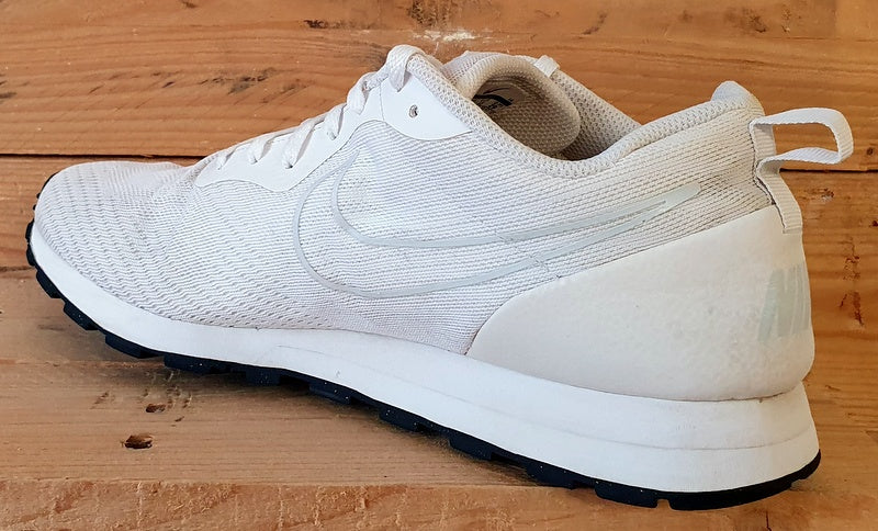 Nike MD Runner 2 Low Textile Trainers UK10 US11 EU45 902815 100 White Cream VintageTrainers