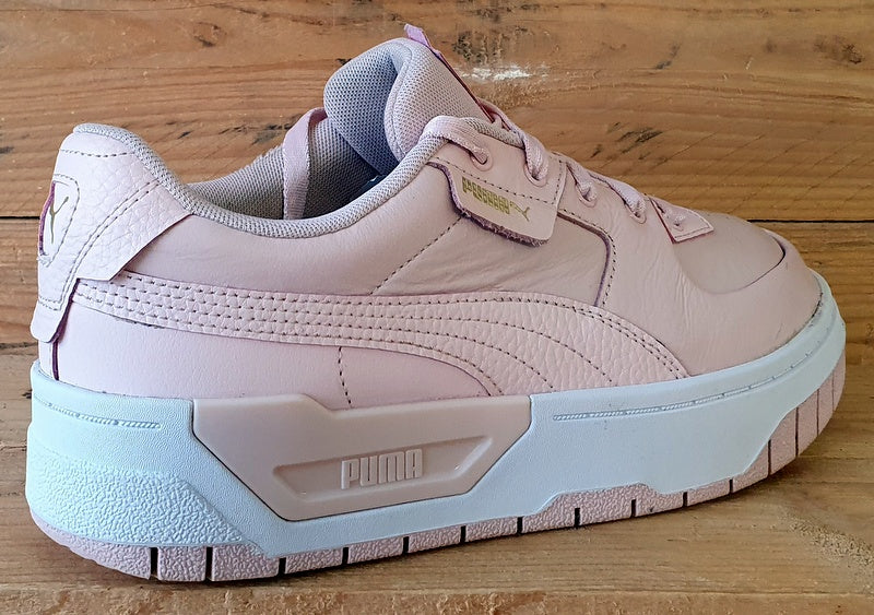 Puma Cali Dream Low Leather Trainers UK6/US8.5/EU39 383157-03 Light Pink