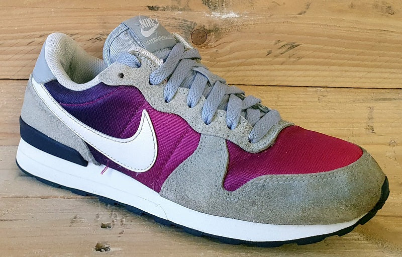 Nike Internationalist Low Trainers UK4.5/US5Y/EU37.5 814435-015 Grey/Pink/Purple