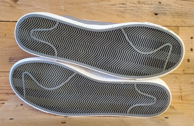 Nike Blazer Mid Leather Trainers UK9/US11.5/EU44 525366-001 Wolf Grey/White