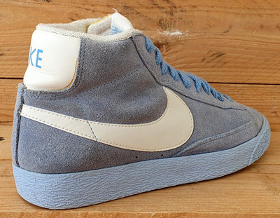 Nike Blazer Mid Suede Trainers UK5/US7.5/EU38.5 518171-403 Arctic Blue