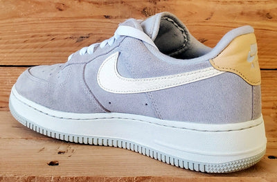 Nike Air Force 1 Low Suede Trainers UK6/US8.5/EU40 DZ4863-001 Light Bone
