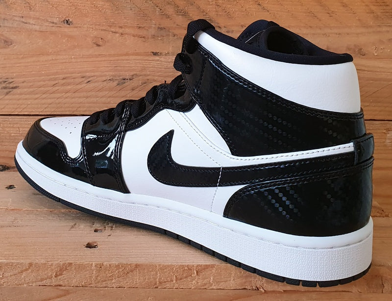 Nike Air Jordan 1 Carbon Fiber Trainers UK9.5/US10.5/E44.5 DD1649-001 White