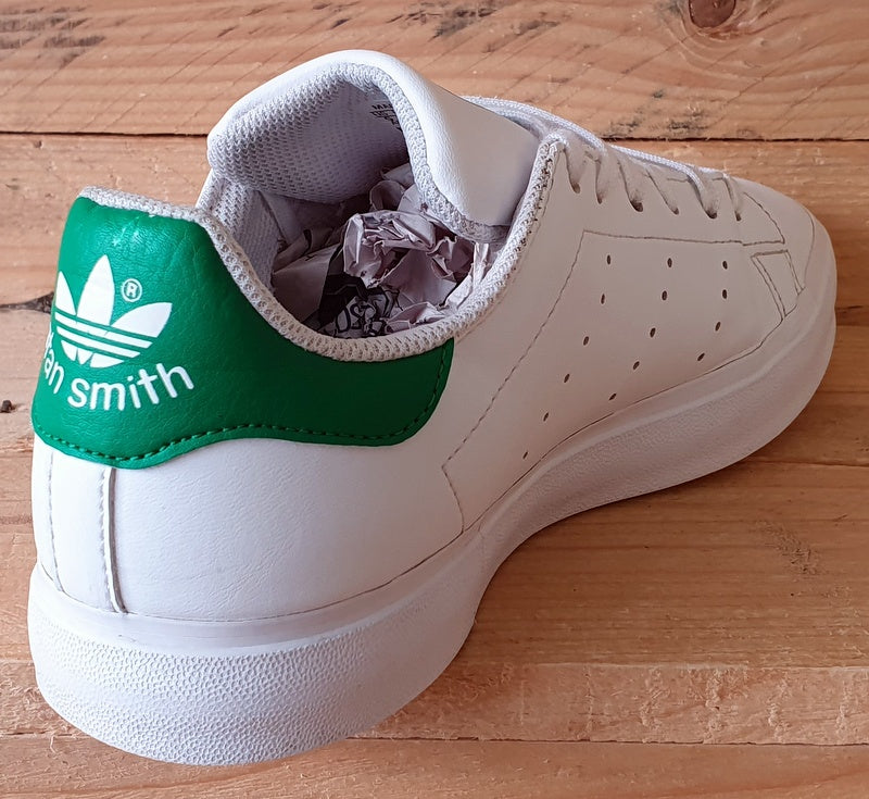 Adidas Stan Smith Low Leather Trainers UK4.5/US5/EU37 EG7295 White/Green