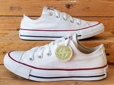 Converse All Star Chuck Taylor Low Canvas Trainers UK4/US6/EU36.5 M7652C White