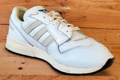 Adidas Originals ZX 420 Low Leather Trainers UK8/US8.5/EU42 H05366 Cloud White