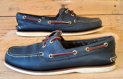 Timberland Classic Leather Boat Shoes UK9/US9.5/EU43.5 74036 Navy