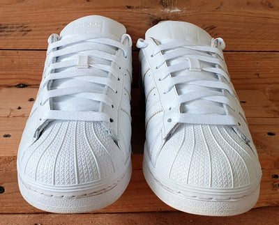 Adidas Superstar Foundation Leather Trainers UK8/US8.5/EU42 B27136 Triple White