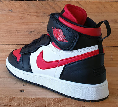 Nike Air Jordan 1 Flyease Mid Trainers UK4.5/US5Y/EU37.5 DC7986-061 Black/Red