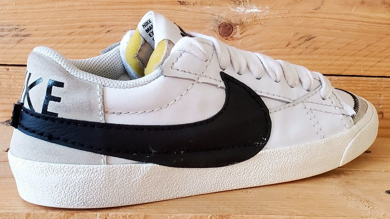Nike Blazer 77 Jumbo Low Leather Trainers UK7.5/US8.5/E42 DN2158-101 White/Black