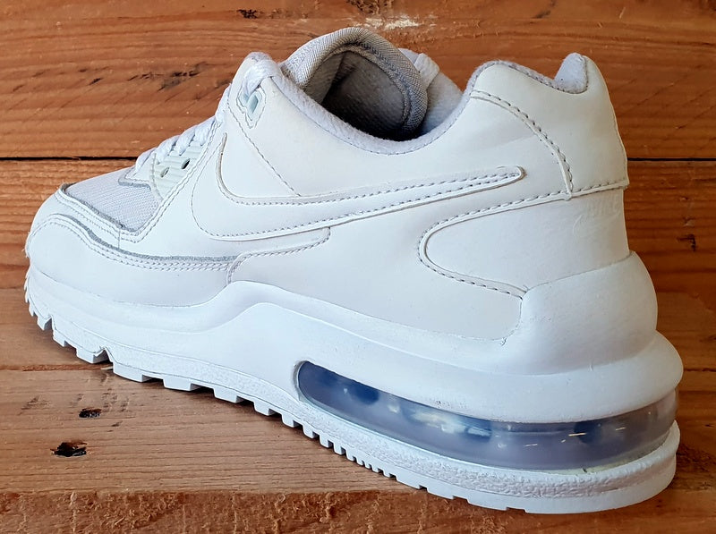 Nike Air Max Wright GS Low Trainers UK3/US3.5Y/EU35.5 CW1755-100 Triple White