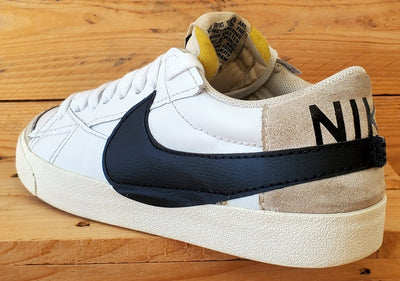 Nike Blazer 77 Jumbo Low Leather Trainers UK12/US13/E47.5 DN2158-101 White/Black