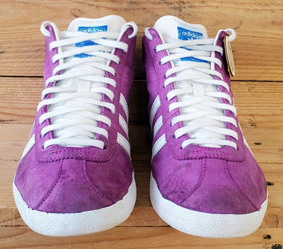 Adidas Originals Gazelle Mid Suede Trainers UK5/US6.5/EU38 M22797 Vivid Pink