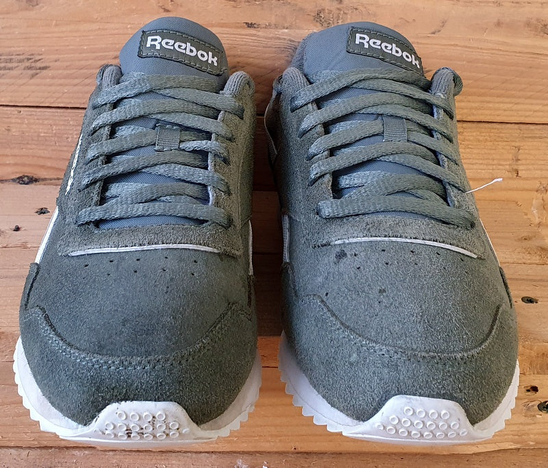 Reebok Royal Glide Suede Low Trainers UK9/US10/EU43 CN4046 Olive Green