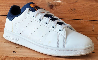 Adidas Stan Smith Low Leather Trainers UK4.5/US5/EU37 GZ7359 White/Navy