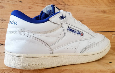 Reebok Club C 2 Mid Leather Trainers UK10/US11/EU44.5 H69121 White/Blue