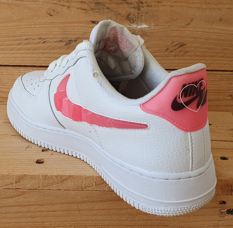 Nike Air Force 1 Love For All Leather Trainers UK8.5/US11/EU43 CV8482-100 White