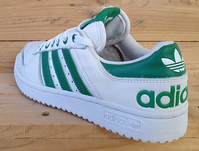 Adidas Pro Low Leather Trainers UK7.5/US8/EU41 G44228 White/Green