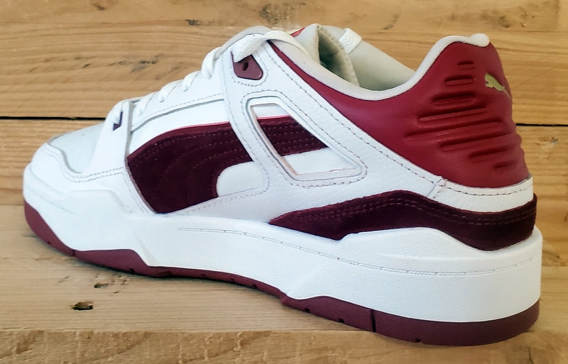 Puma Slipstream Low Leather Trainers UK8/US9/EU42 388634-02 White/Intense Red