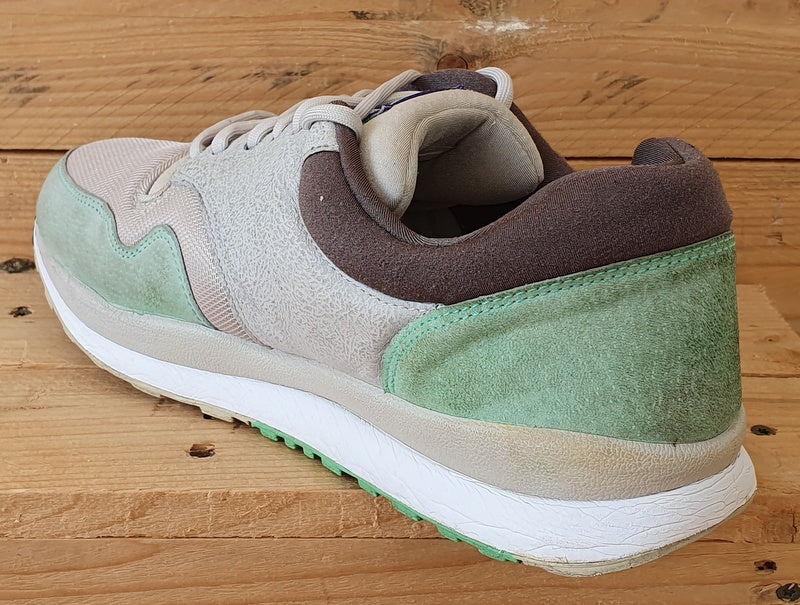 Nike Air Safari Low Suede Trainers UK10/US11/EU45 371740-053 Grey/Green Glow