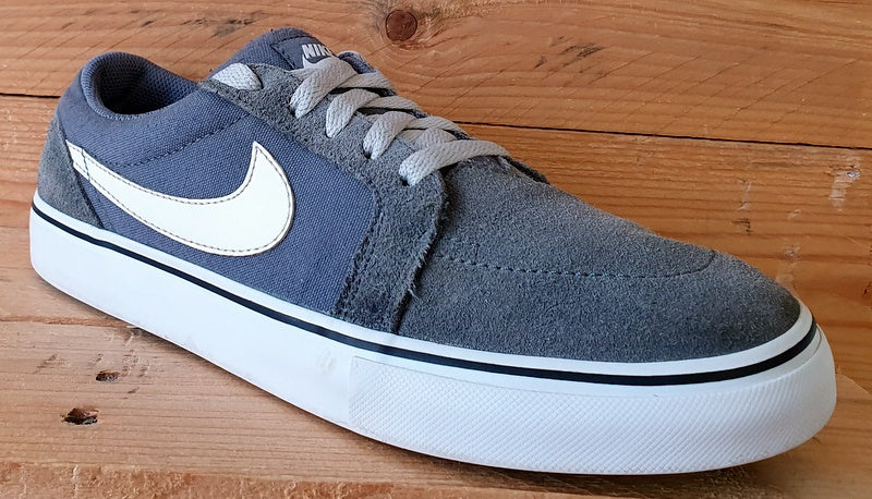 Nike SB Satire II Low Suede/Textile Trainers UK6/US7Y/E40 729810-011 Grey/White