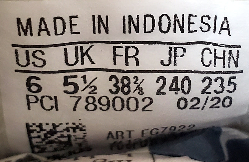 Adidas Continental 80 Seersucker Trainers UK5.5/US6/EU38.5 EG7922 White/Multi