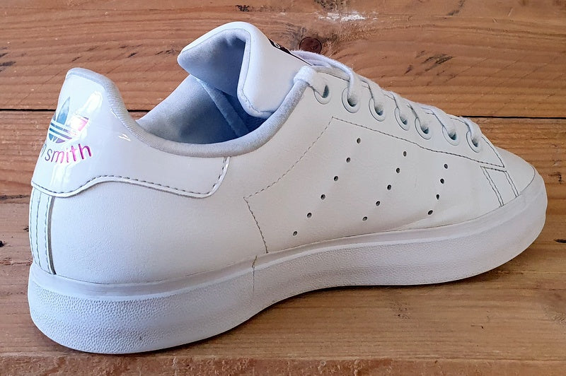 Adidas Stan Smith Low Leather Trainers UK5/US5.5/EU38 GW2521 White/Pink/Blue