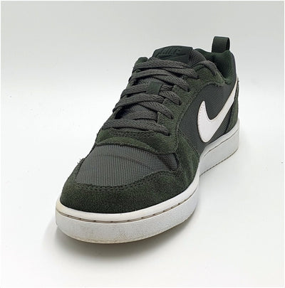 Nike Court Vision Low Suede Trainers BQ7566-300 Green/White UK5/US5.5Y/EU38