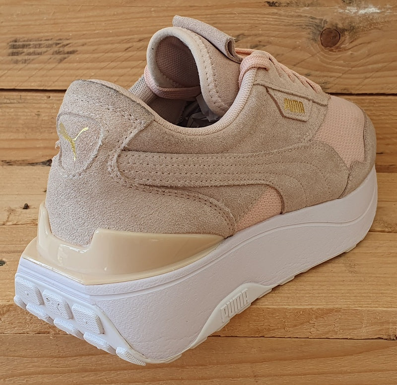 Puma Cruise Rider Low Textile/Suede Trainers UK5/US7.5/EU38 375070-02 Cloud Pink