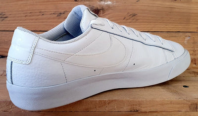 Nike Blazer Low LE Leather Trainers UK8.5/US9.5/EU43 AQ3597-100 Triple White