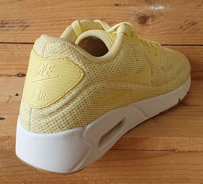 Nike Air Max 90 Ultra 2.0 BR Trainers UK10/US11/EU45 898010-700 Lemon Chiffon