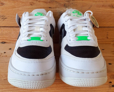 Nike Air Force 1 Shadow Leather Trainers UK5.5/US8/EU39 DN8006-100 White/Black