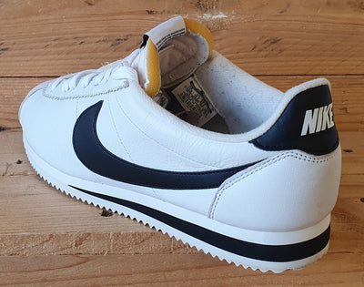 Nike Cortez Premium Low Leather Trainers UK10.5/US11.5/EU45.5 807480-101 White