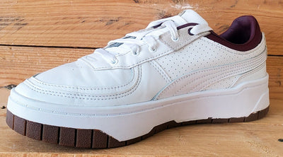 Puma Cali Dream Low Leather Trainers UK6.5/US9/EU40 392107-01 White/Gum