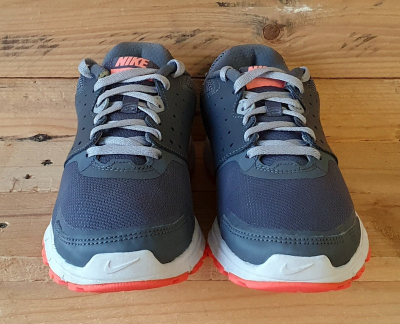 Nike Revolution Low Textile Trainers UK4/US6.5/EU37.5 706582-004 Grey/Orange