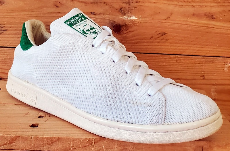 Adidas Stan Smith Low Primeknit Trainers UK10/US10.5/EU44.5 S75146 White/Green
