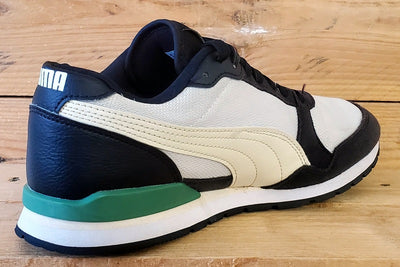 Puma ST Runner Low Textile Trainers UK6/US7/EU39 384640-23 Black/White