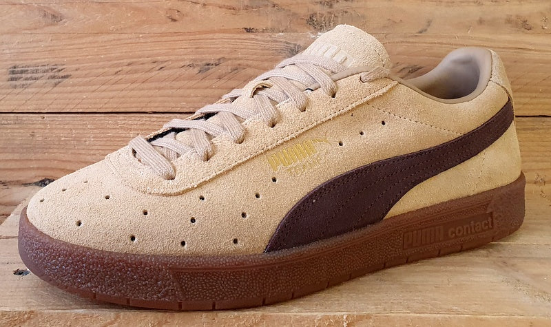 Puma Tramp OG Low Suede Trainers UK9.5/US10.5/EU44 383014-04 Tan Chesnut