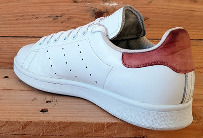 Adidas Stan Smith Low Leather Trainers UK6.5/US8/EU40 S76911 White Almost Rose