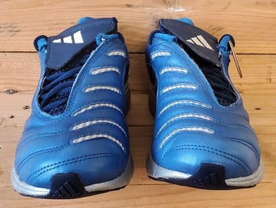 Adidas Climacool Low Leather Trainers UK7.5/US8/EU41.5 553686 Blue/Silver