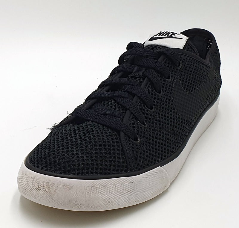 Nike Blazer Low Textile Trainers 724751-001 Core Black/White UK6/US7/EU40