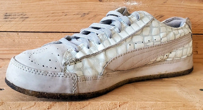 Puma Basket Evo Low Snake/Suede Trainers UK10/US11/EU44.5 344904-02 Grey