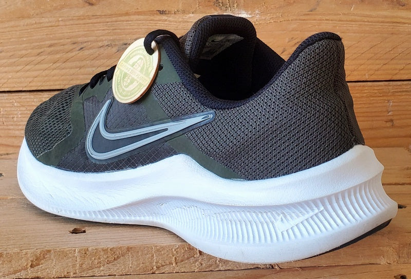 Nike Downshifter 11 Low Textile Trainers UK8/US9/EU42.5 CW3411-300 Cargo Khaki