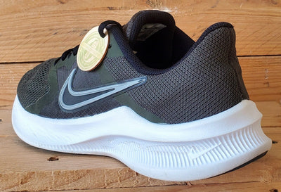 Nike Downshifter 11 Low Textile Trainers UK8/US9/EU42.5 CW3411-300 Cargo Khaki